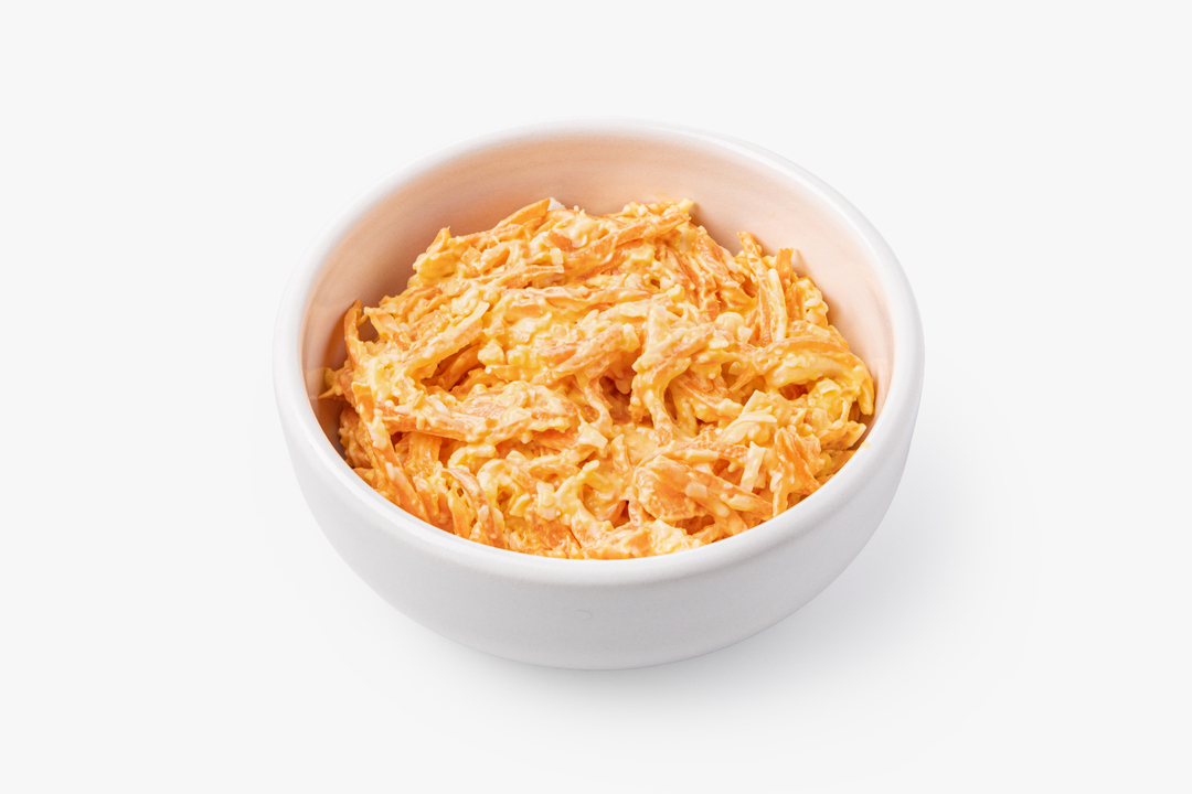 

Салат ВкусВилл из моркови с сыром и чесноком 150 г
