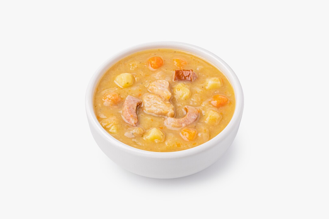 

Суп ВкусВилл Гороховый с копчёностям 390 г