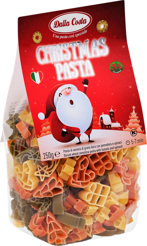 

Паста Dalla Costa Рождество Томаты шпинат 250 г