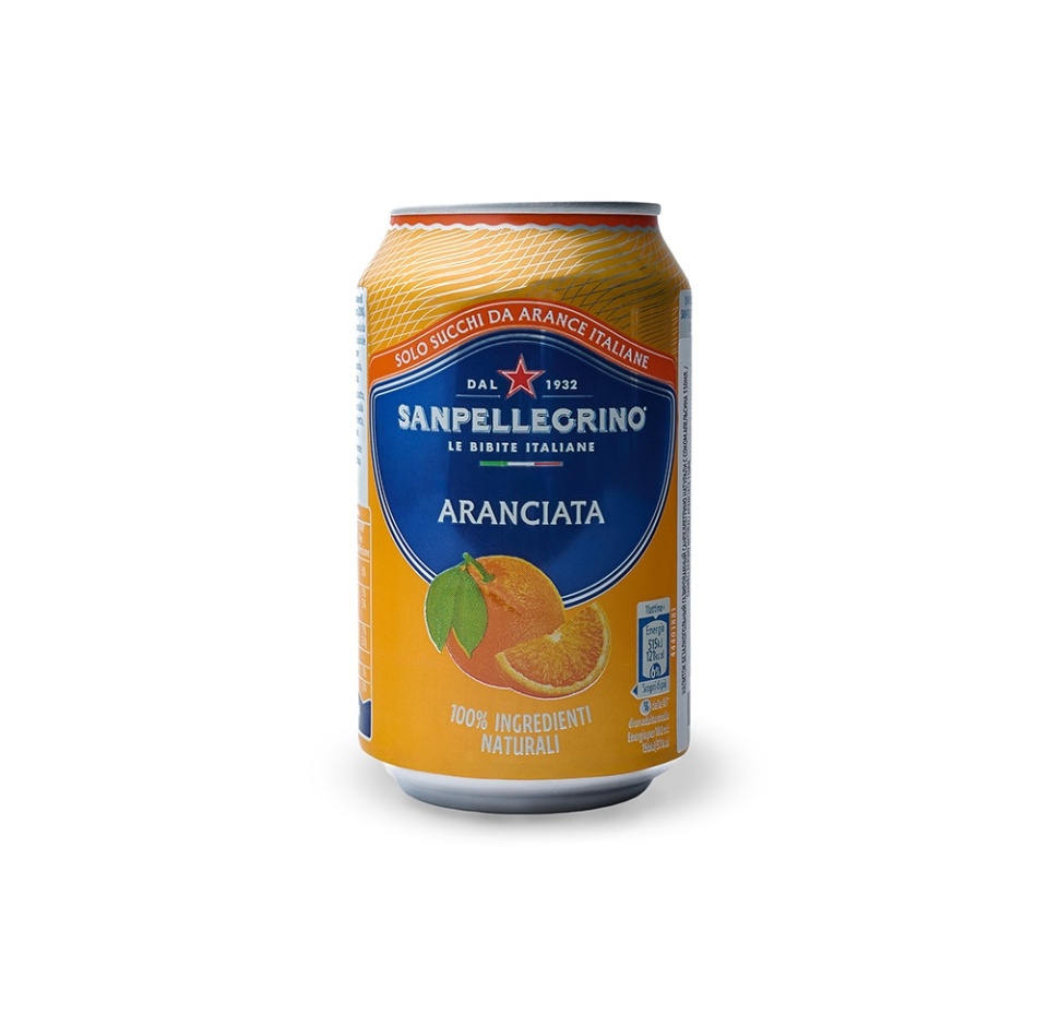 

Напиток сокосодержащий Sanpellegrino Naturali Aranciata Апельсин газированный 330 мл