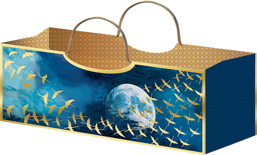 

Пакет подарочный ЛАКАРТ 35,5х12,5х9см