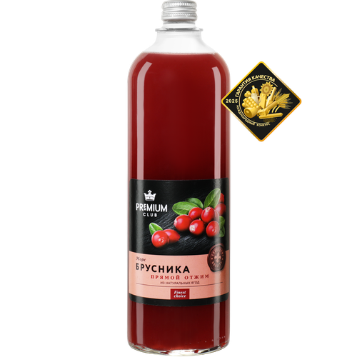 

Морс PREMIUM СLUB Брусничный, 1л