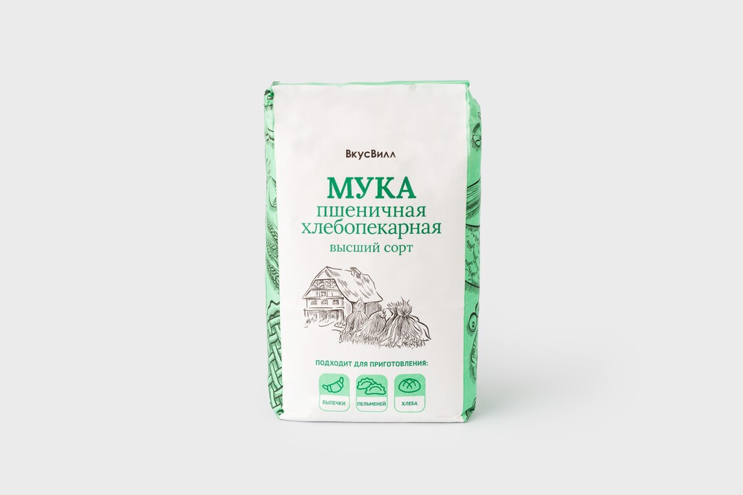 

Мука пшеничная высший сорт
