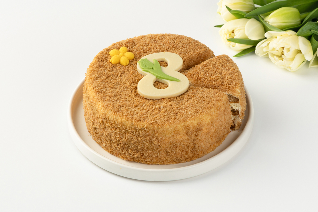 

Торт ВкусВилл Весенний медовый 520 г