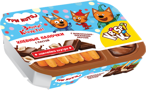 

Хлебные палочки Конфитрейд шоколадно-ореховая паста дизайн упаковки в ассортименте 35 г