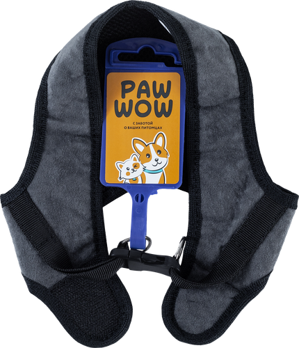 

Шлейка Paw Wow 5 вельветовая трехслойная обхват 40-45 см
