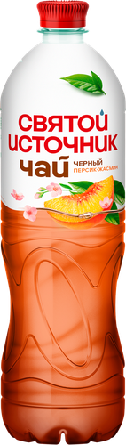 

Напиток Святой Источник Чай черный Персик-жасмин негазированный 1 л