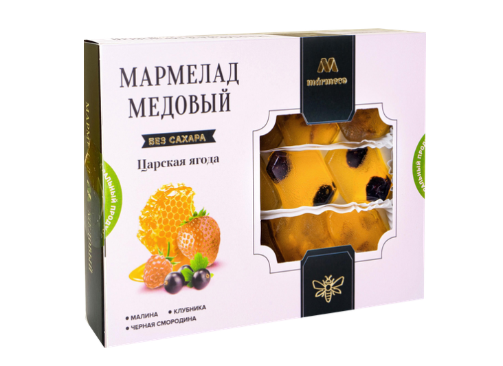

Мармелад Marmeco Царская Ягода медовый 200 г