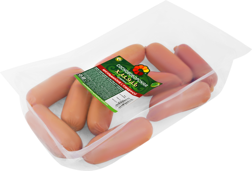 

Сардельки Сосновоборская Мусульманские с говядиной Халяль весовые