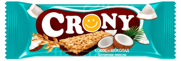 

Батончик-мюсли Crony Кокос-Шоколад 50 г