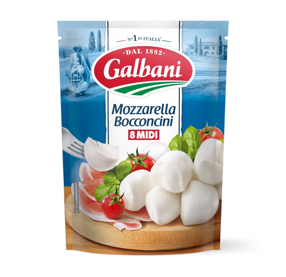 

Сыр моцарелла Galbani боккончини 45% 8х25г