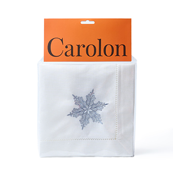 

Салфетка с вышивкой Carolon Снежинка 43 х 43 см 1 шт.
