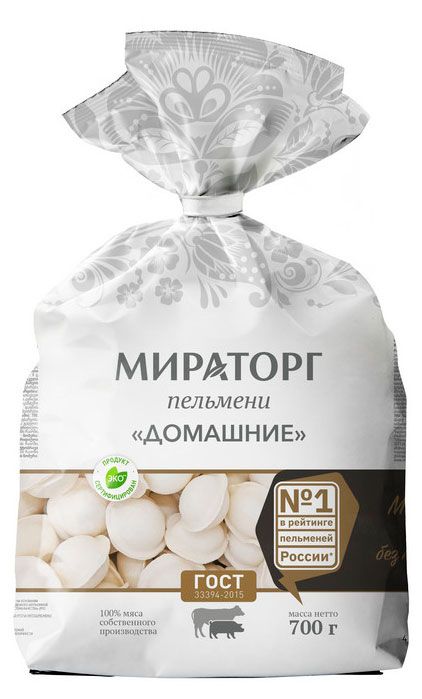 

Пельмени Мираторг Домашние 700 г