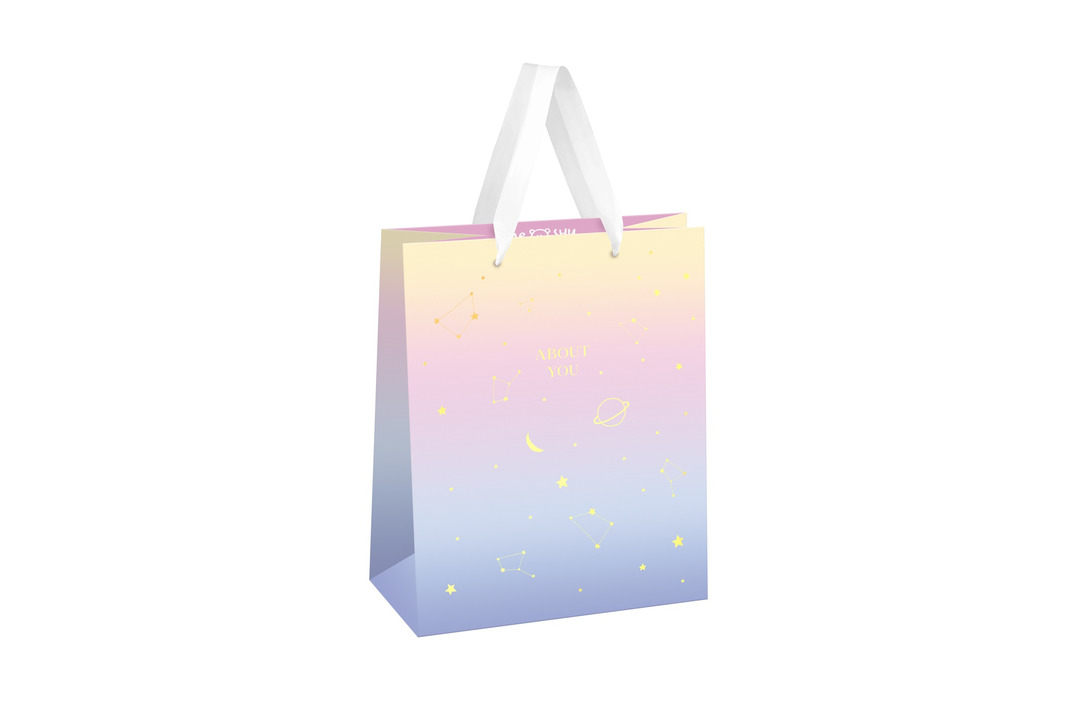 

Пакет подарочный Meshu Universe 18х23х10 см матовая ламинация