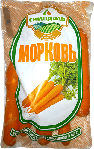 

Морковь Семидаль мытая 1 кг