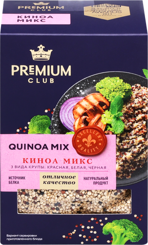 

Киноа Premium Club микс 400 г