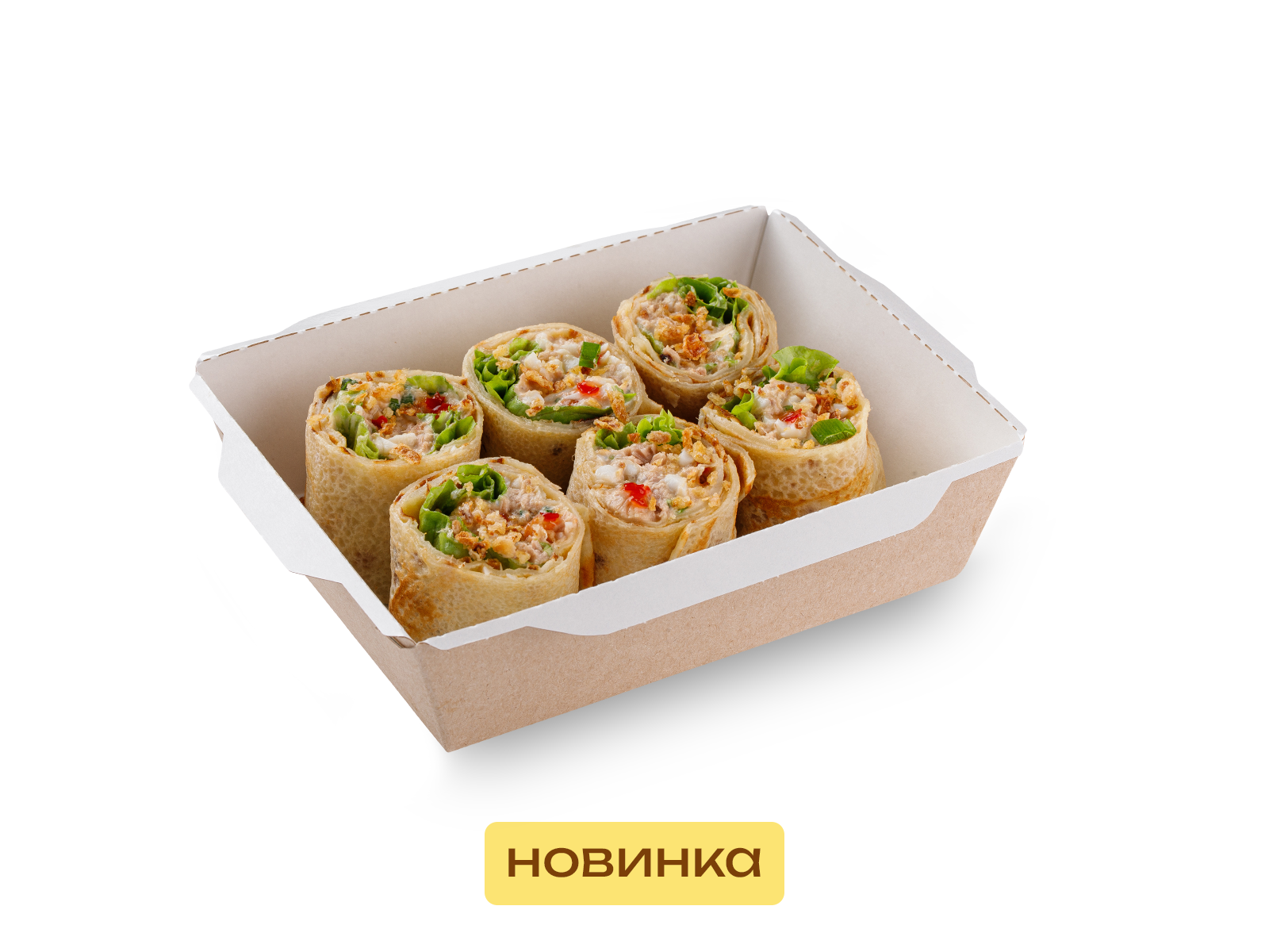 Блинный ролл с тунцом