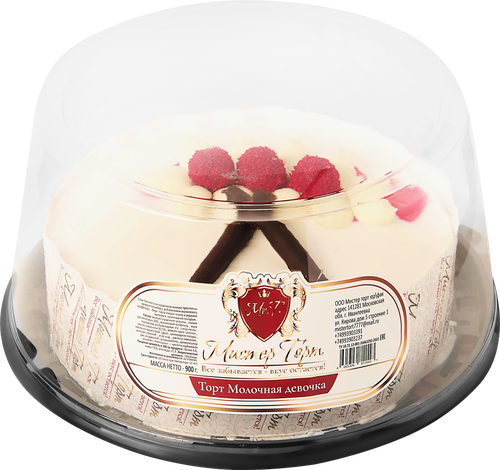 

Торт Мистер Торт Молочная девочка 900 г