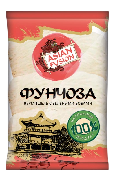 

Вермишель Asian Fusion Фунчоза с зелеными бобами 150 г