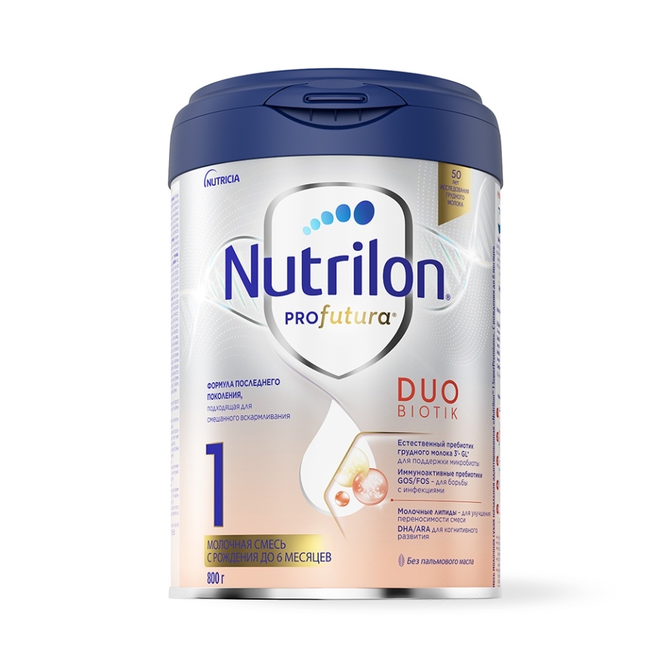 

Смесь Nutrilon Profutura DuoBiotik молочная 1 c 0 до 6 месяцев 800 г