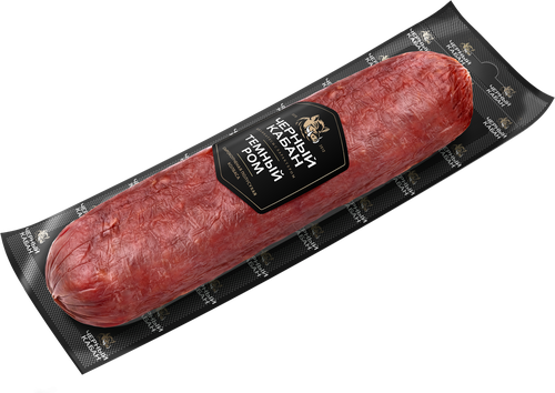 

Колбаса сырокопченая Черный кабан Темный ром вес