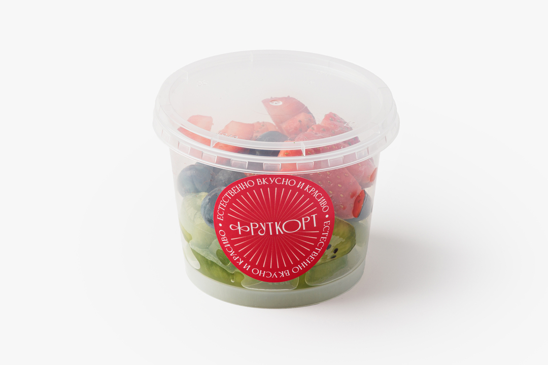 

Фруктовый микс Фруткорт голубика клубника киви 150 г