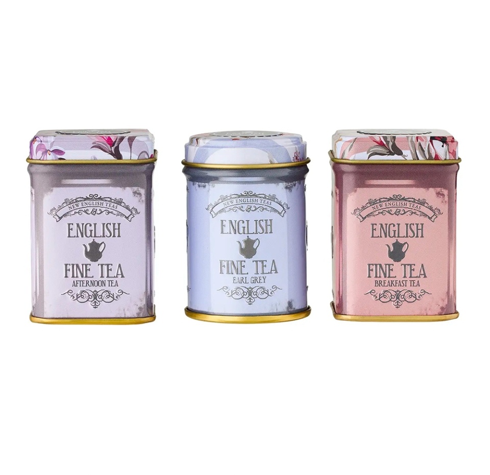 

Подарочный набор чая New English Teas Floral New с ситечком 70 г