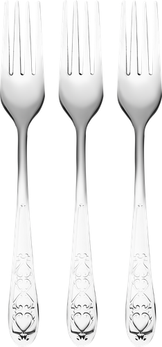 

Вилка столовая Apollo Bohemica нержавеющая сталь, 3 шт