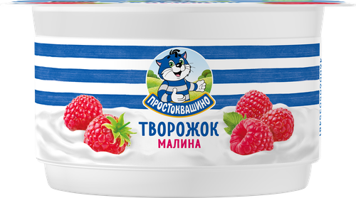 

Творожок Простоквашино с малиной 3.6% 110 г
