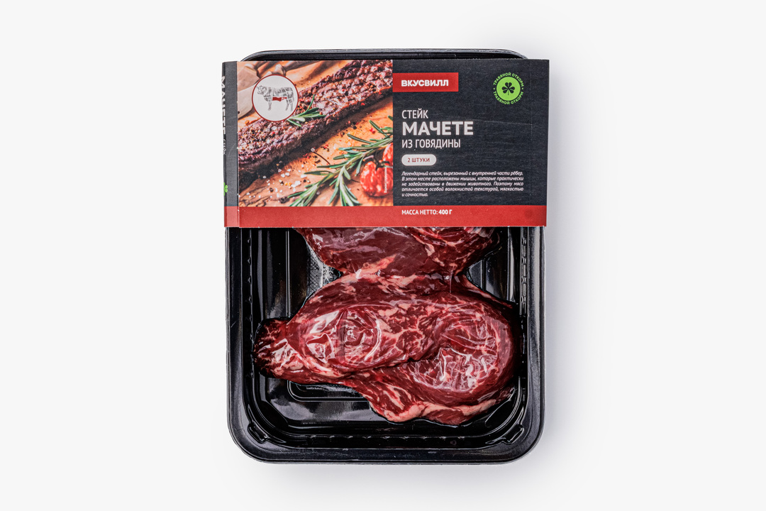 

Стейк Мачете из говядины, 2 шт