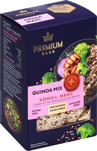 

Киноа Premium Club микс 400 г