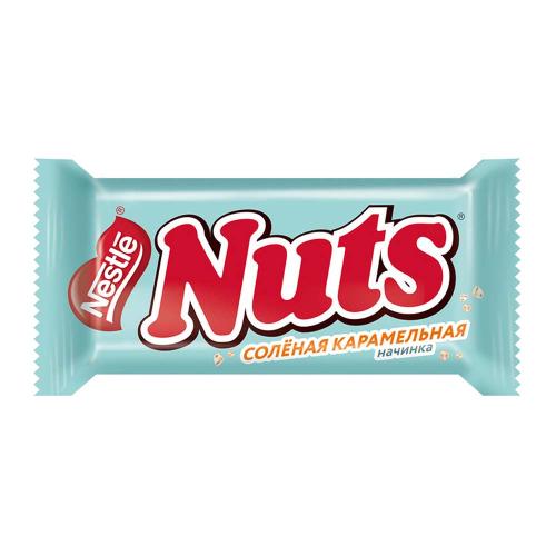 

Конфеты Nuts Солёная карамель с фундуком и арахисом вес