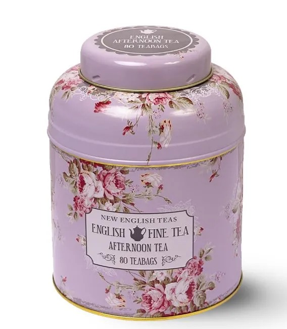 

Чай чёрный New English Teas Послеобеденный Английский Винтажный цветочный чай пакетированный 80 шт. х 2 г