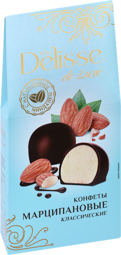 

Конфеты Delisse De Luxe марципановые классические 98 г
