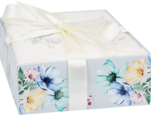 

Набор махровых полотенец Homeclub 30 х 50 см с вышивкой 2 шт.