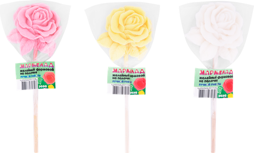 

Мармелад желейный Сахароваръ Роза 25 г