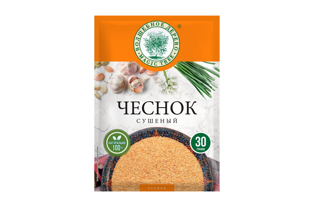 

Приправа Волшебное дерево чеснок 30 г
