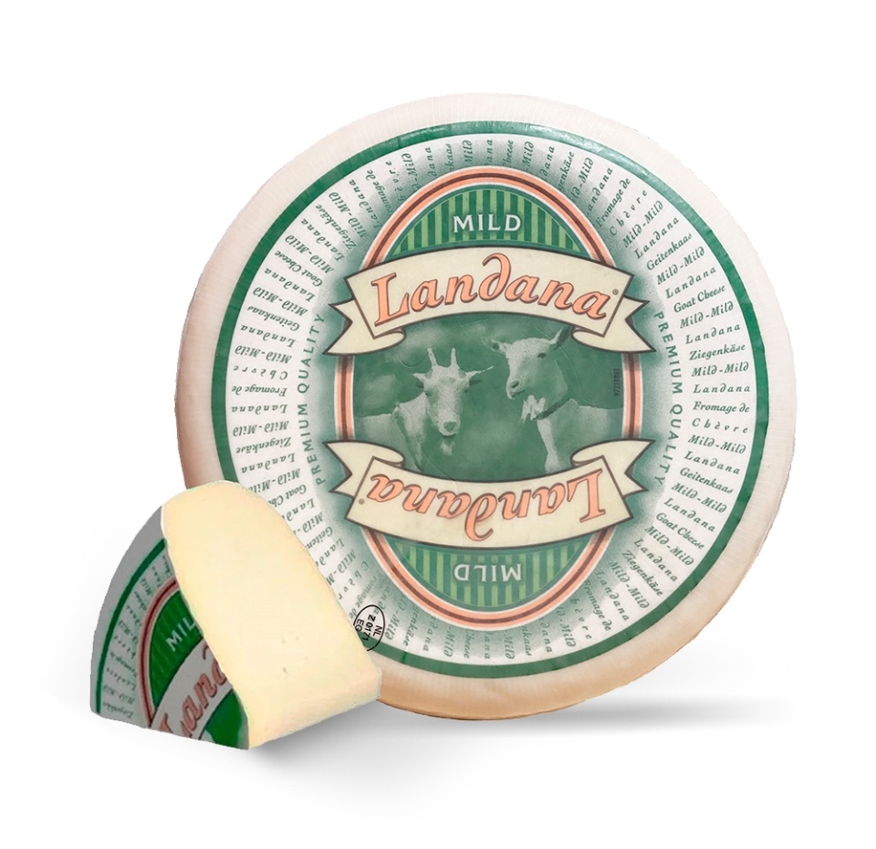 

Сыр полутвёрдый Landana из козьего молока 50% весовой