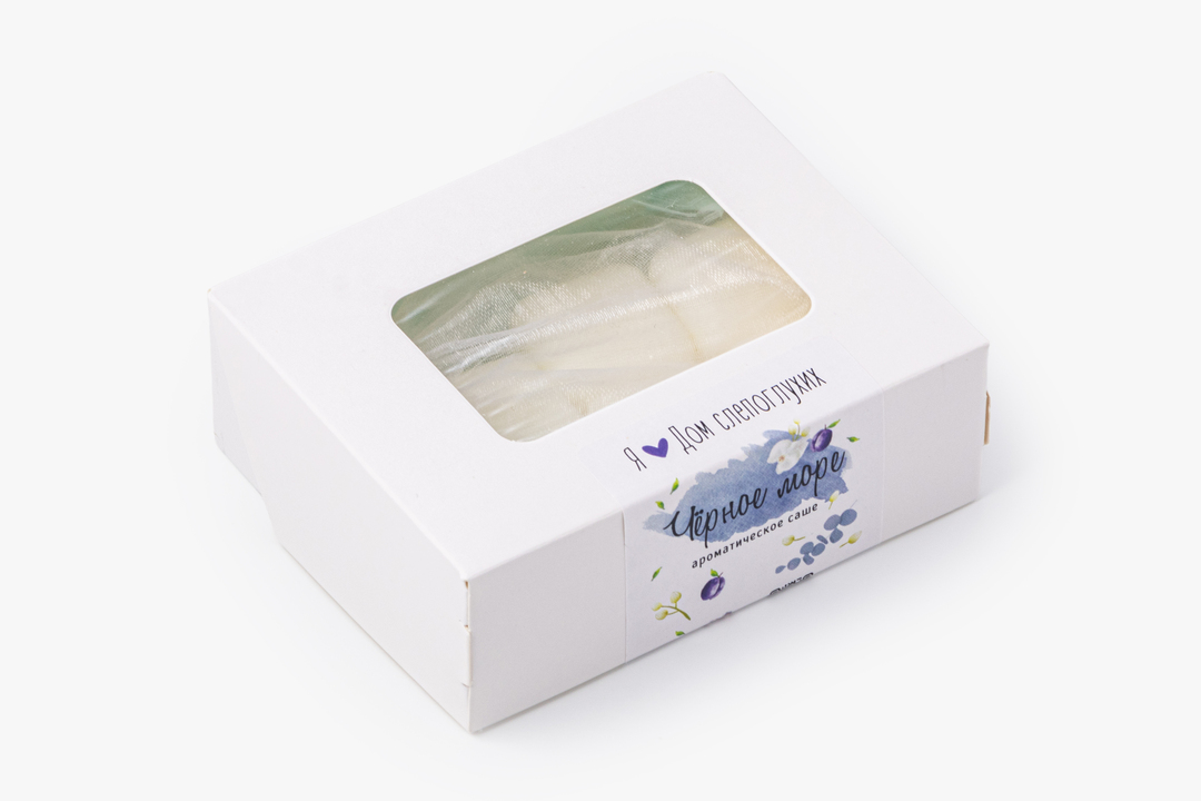 

Саше ароматическое ВкусВилл Черное море из соевого воска 50 г