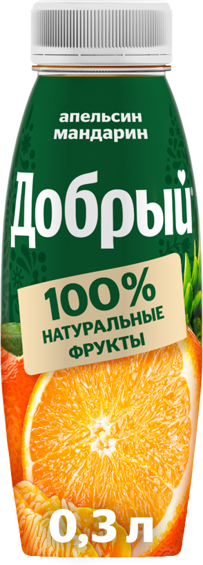 

Напиток Добрый Апельсин-мандарин сокосодержащий 300 мл