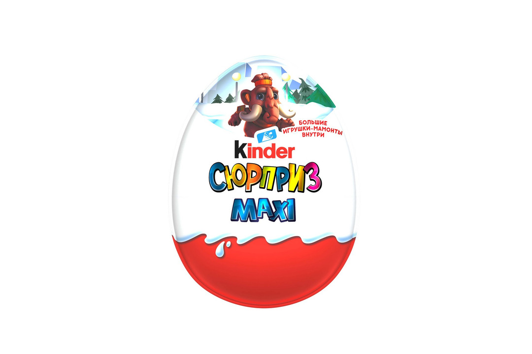 

Яйцо шоколадное Kinder сюрприз Maxi с игрушкой-сюрпризом дизайн в ассортименте 100 г