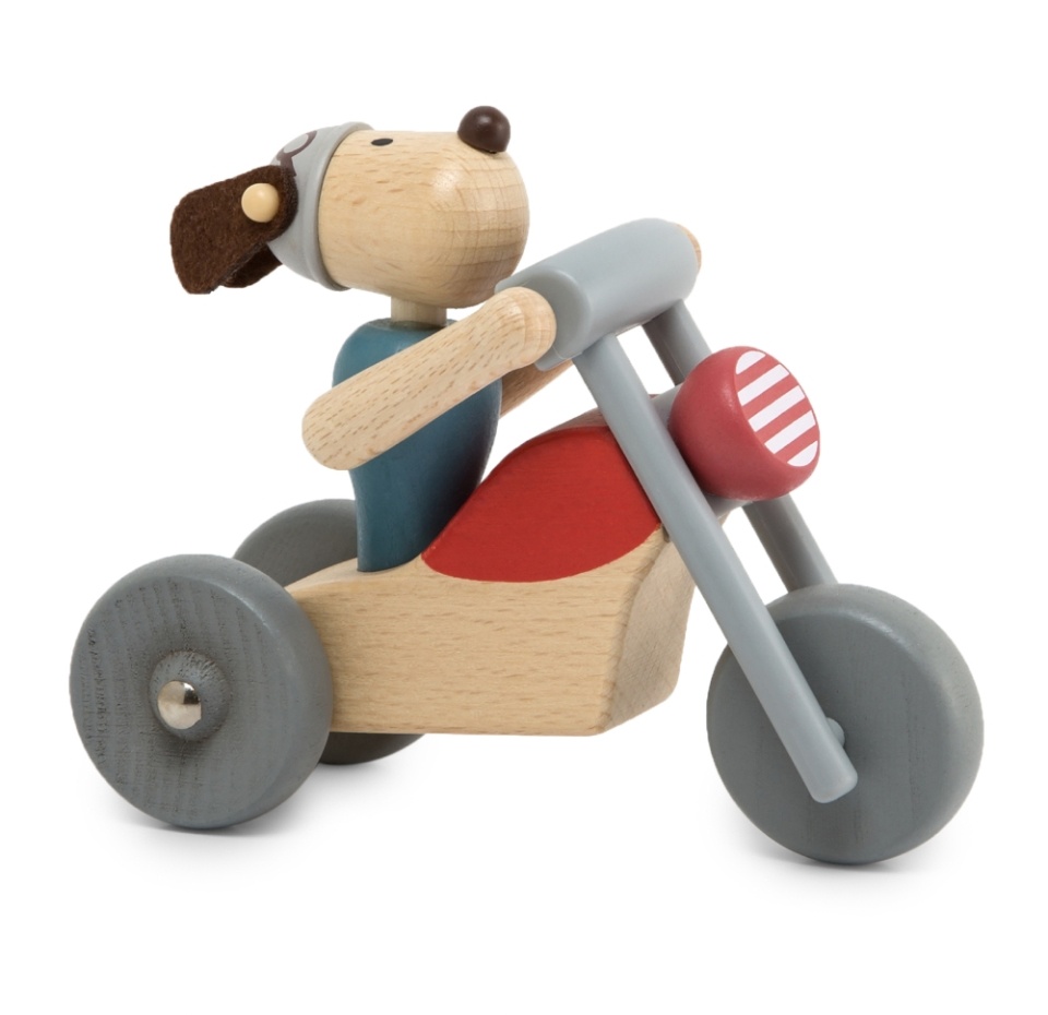 

Игрушечный мотоцикл красный Lukno 3+