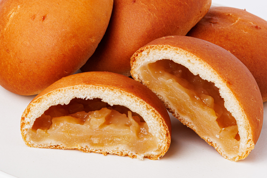 

Пирожки постные ВкусВилл с яблоками 4 шт. 180 г