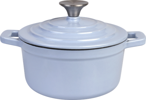 

Мини-кастрюля Homeclub Warm Season для запекания голубой 1 л