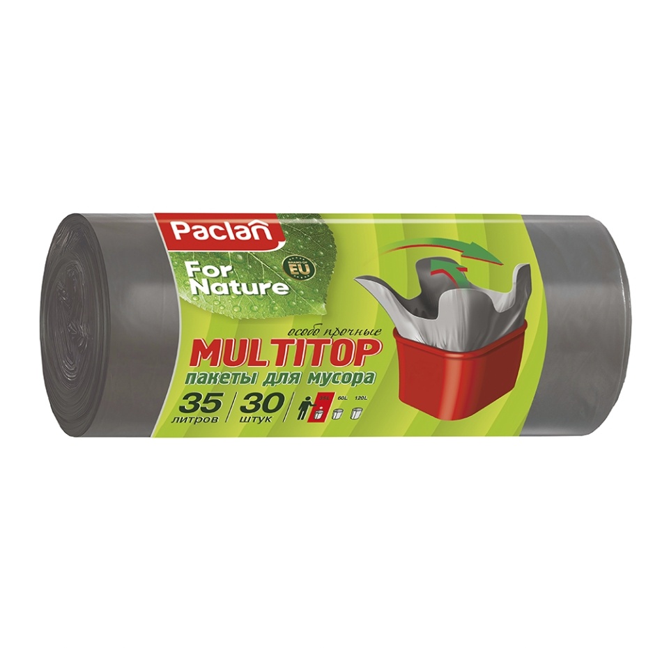 

Мешки Paclan для мусора 35 л 30 шт.