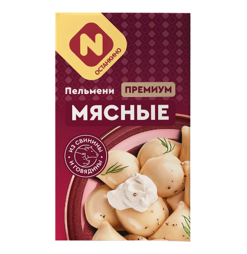 

Пельмени Останкинские Премиум Мясные 400 г