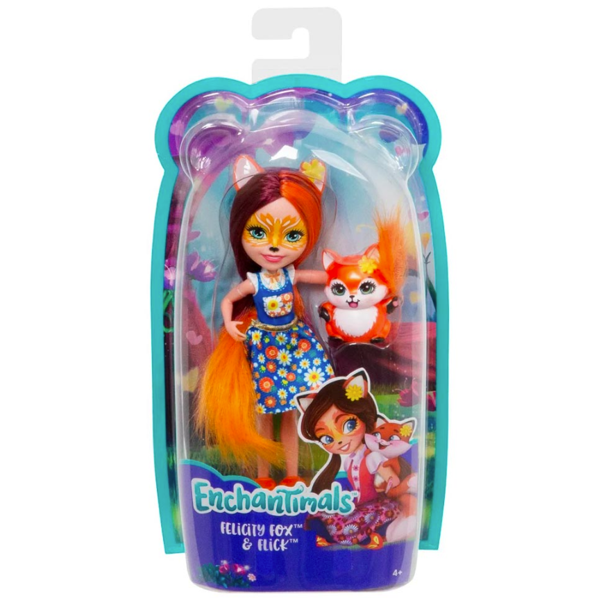 

Игровой набор Mattel Enchantimals Фелисити Лис и Флик