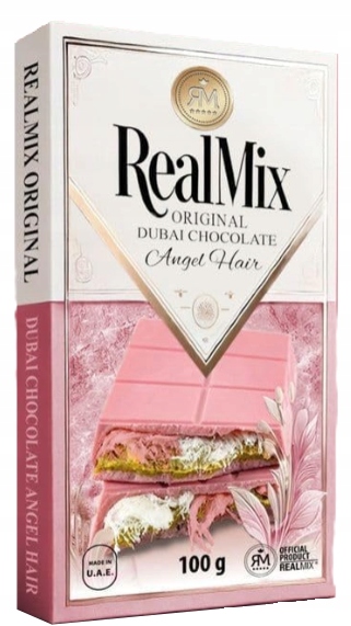 

Шоколад молочный RealMix Dubai Angel Hair 100 г
