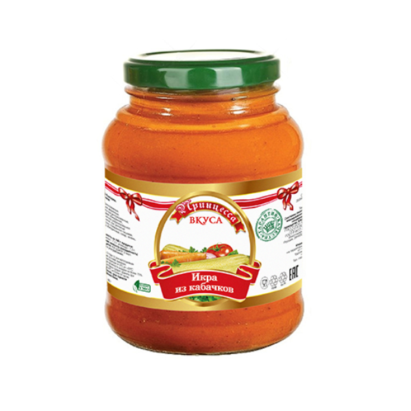 

Икра Принцесса вкуса из кабачков 480 г