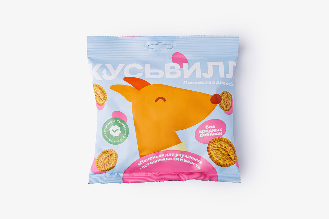 

Лакомство для собак "Печенье для улучшения кожи и шерсти", 115 г